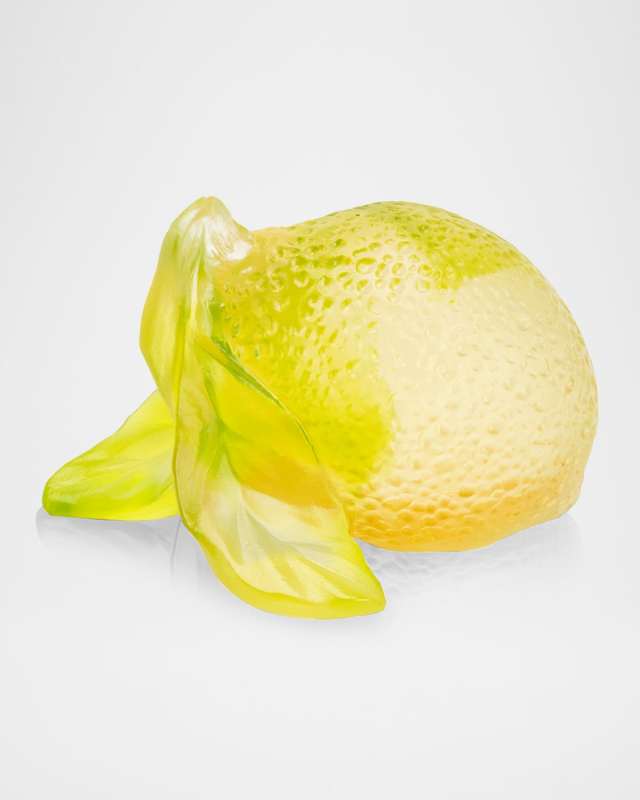 Citrus Crystal Decorative Lemon